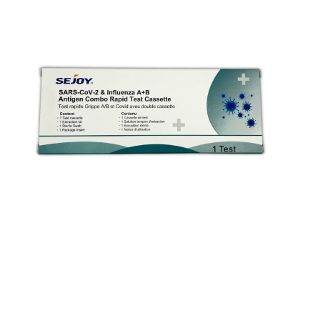 Autotest combo Grippe / COVID unitaire Sejoy