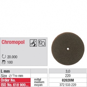 Chromopol unmounted brown